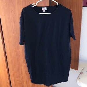 Lularoe XXS Irma, navy blue